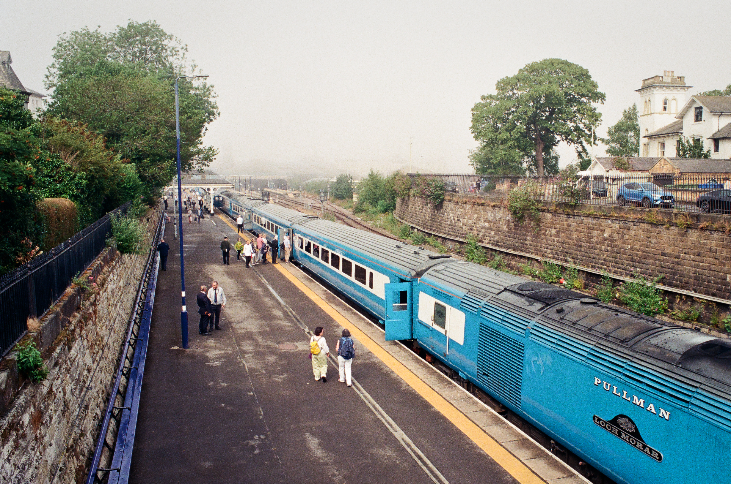 Train at the station